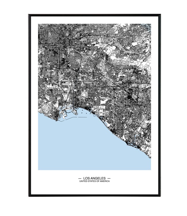 Los Angeles map 1