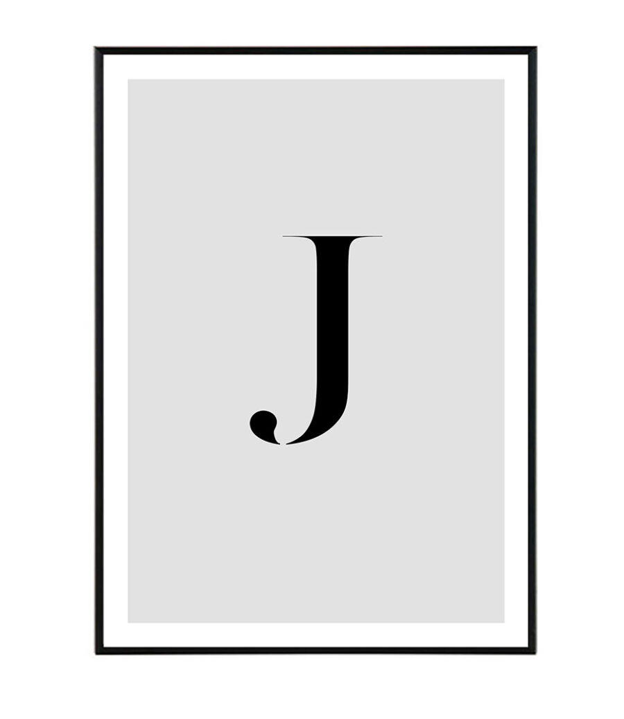 Letter J 1