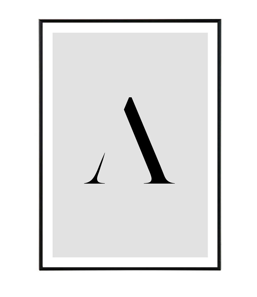 Letter A 1