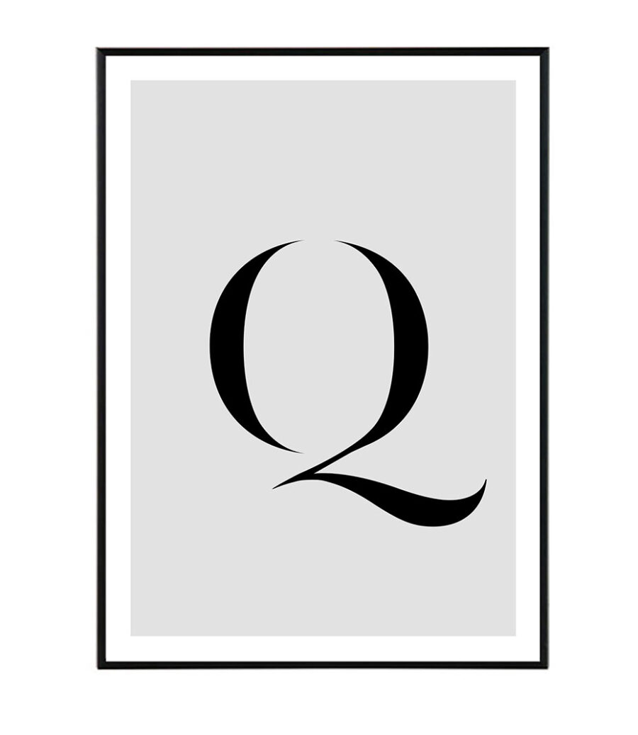Letter Q 1